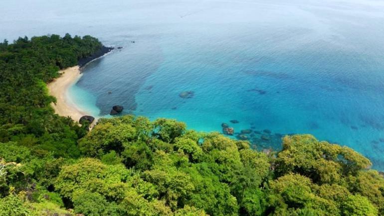 Praia Piscina Hotell Santo António Eksteriør bilde